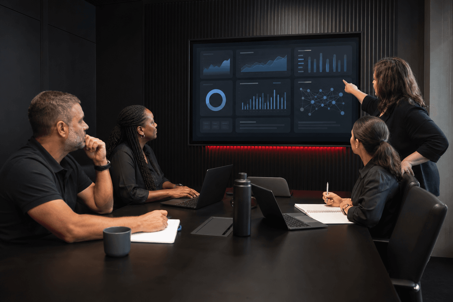 Private business AI workflow review with a small owner-led team